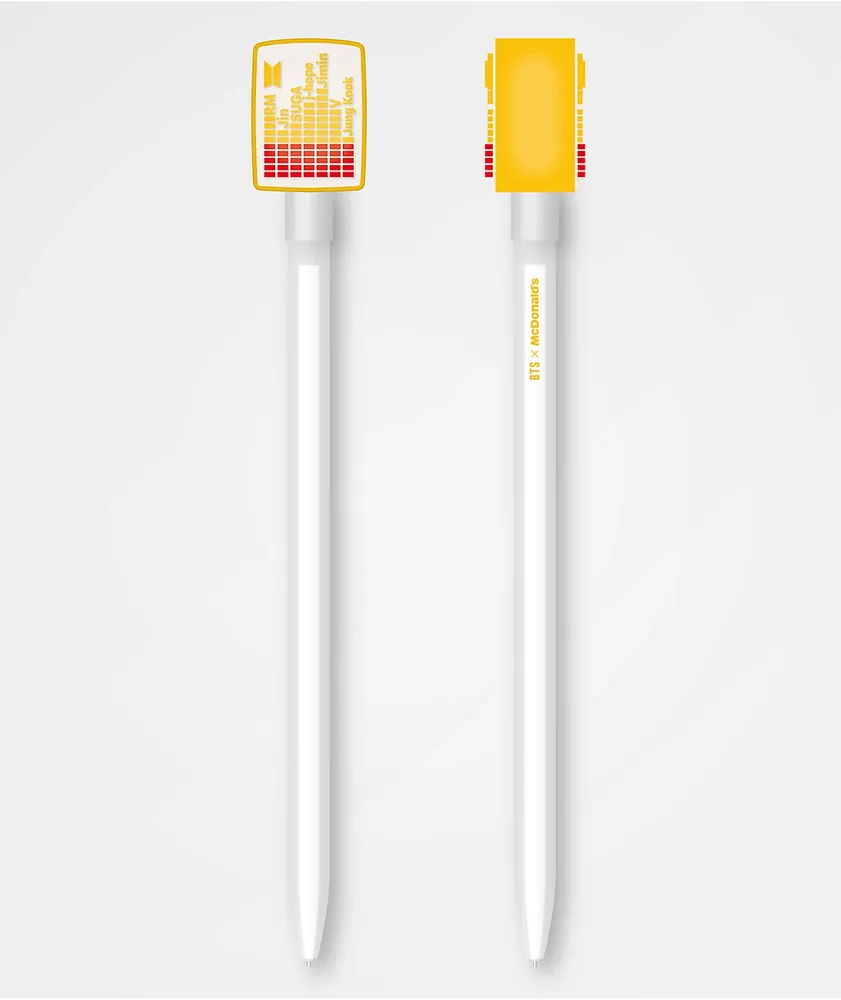 BTS x McDonald's Logo Assorted Pen Set