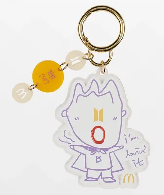 BTS x McDonald's RM Saucy Keychain Clip