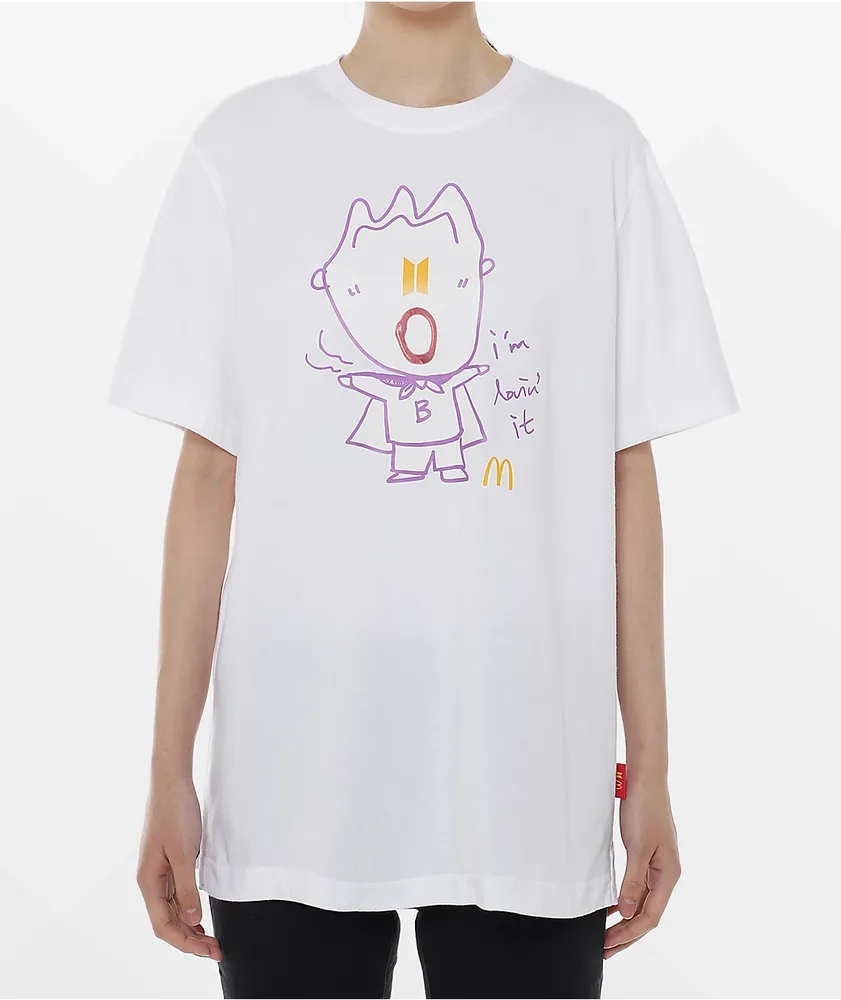 BTS x McDonald's RM Saucy White T-Shirt