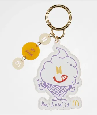BTS x McDonald's SUGA Saucy Keychain Clip