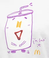 BTS x McDonald's Saucy Jin Saucy White T-Shirt
