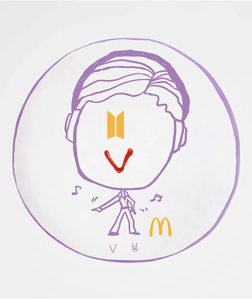 BTS x McDonald's V Saucy Cushion
