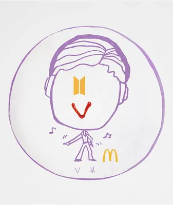 BTS x McDonald's V Saucy Cushion