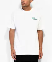 Bad Posture Phone Call Away White T-Shirt