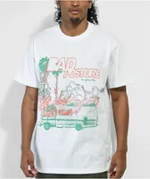 Bad Posture Summers End White T-Shirt