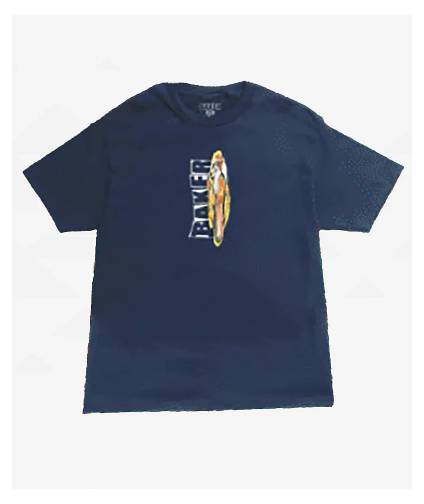 Baker Big Cats Navy T-Shirt