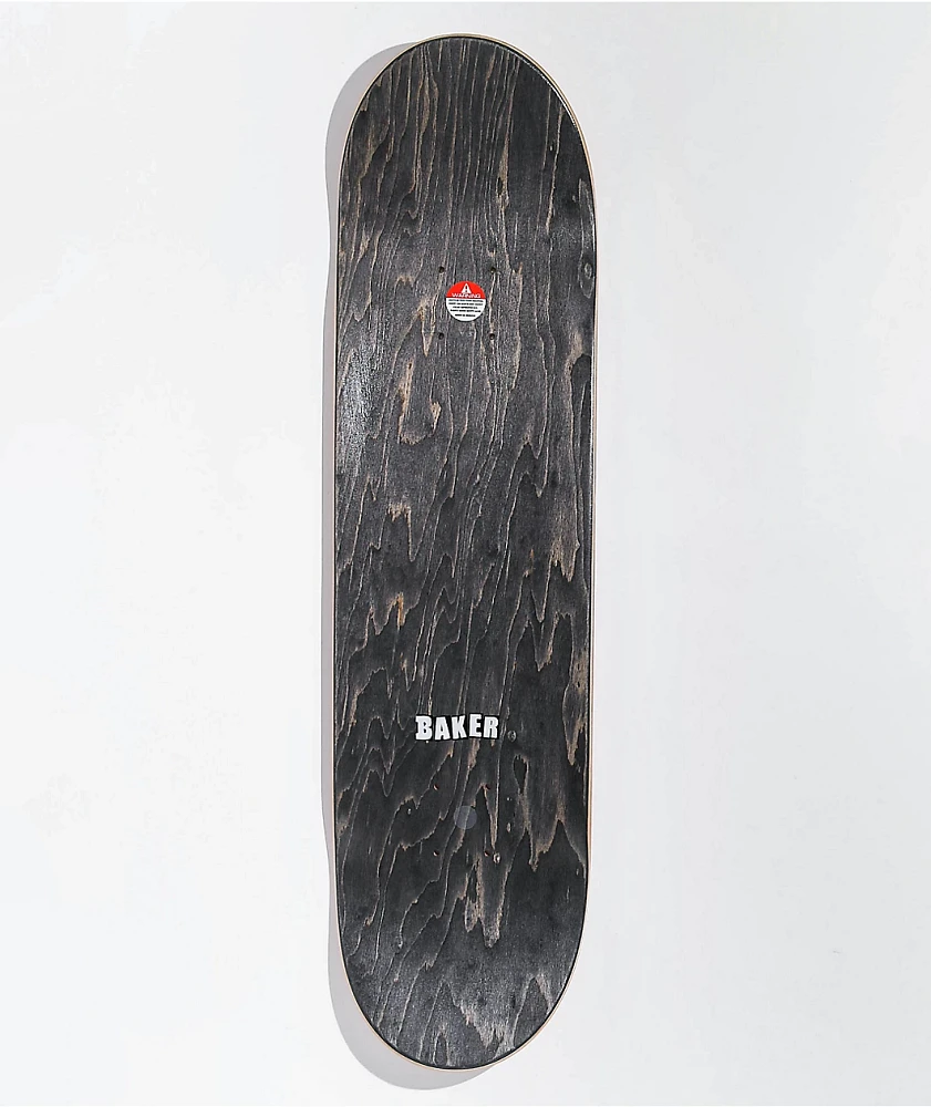 Baker Brand Logo White 8.25" Skateboard Deck