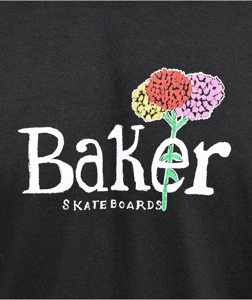 Baker Fleurs Black T-Shirt