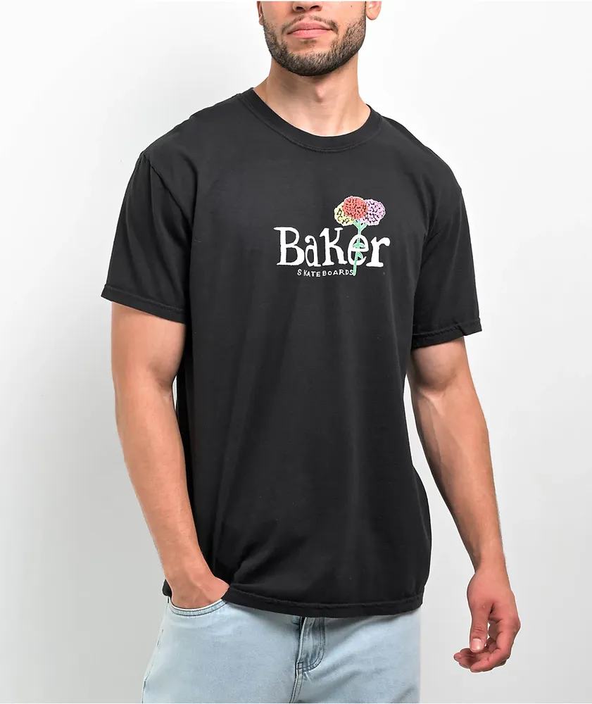 Baker Fleurs Black T-Shirt