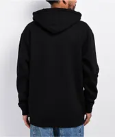 Baker Floral Logo Black Hoodie