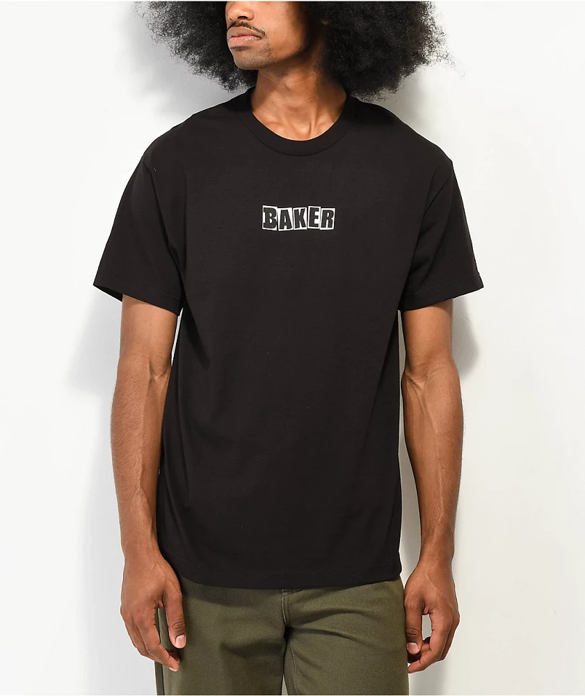 Baker Logo Black T-Shirt