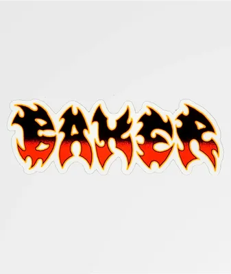 Baker Multi Sketch Logo Sticker