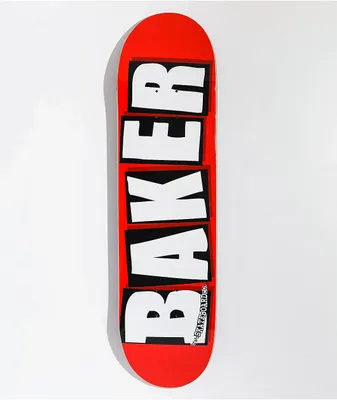 Baker White Brand Logo 8.25" Skateboard Deck