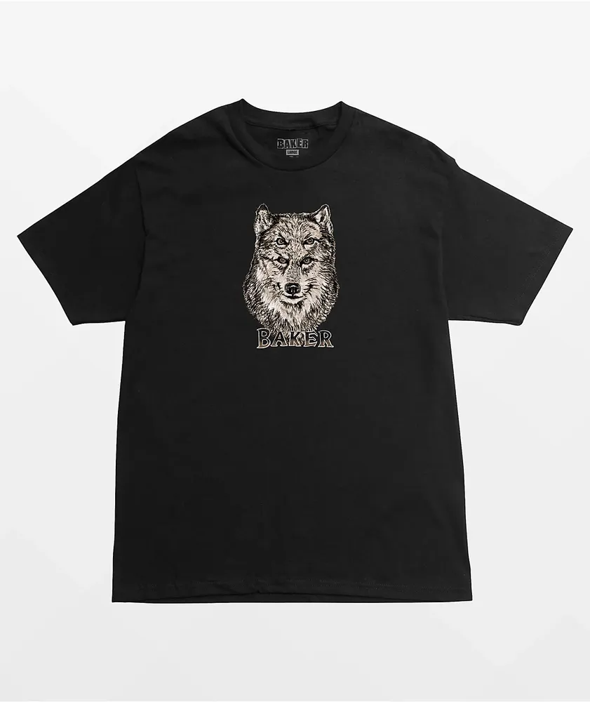 Baker Wolf Black T-Shirt