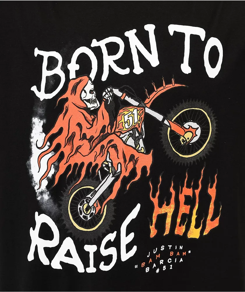 Bam Bam Hellraiser Black T-Shirt