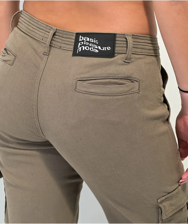 Horizon Yoga Cargo Pants (Mink Grey)