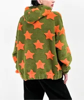 Basic Pleasure Mode Starborg Moss Fleece Hoodie