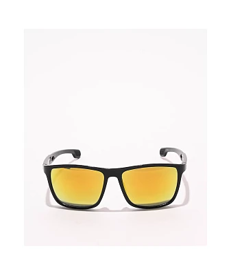 Baxtery Squares Black & Red Sunglasses