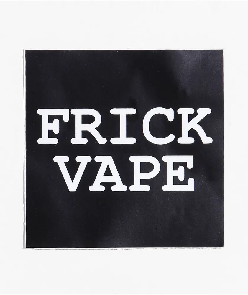 Baylen Frick Vape Black Sticker