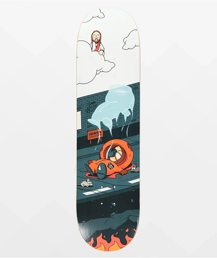 Bear Walker x South Park Kenny Goes To Heaven 8.25" Skateboard Deck