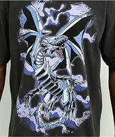 Bear Walker x Yu-Gi-Oh! Blue-Eyes White Dragon Black T-Shirt