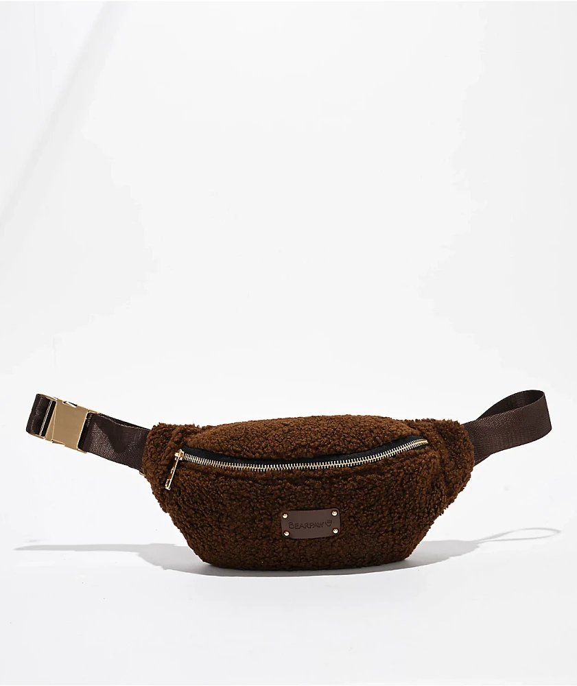 Bearpaw  Sherpa Brown Fanny Pack