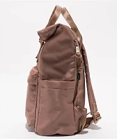 Bearpaw Small Flap Top Mauve Tote Backpack