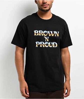 Bella Dona Brown N' Proud Black T-Shirt