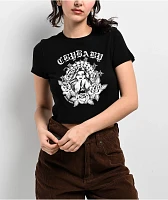 Bella Dona Crybaby Black Crop T-Shirt