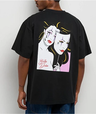 Bella Dona Masquerade Black T-Shirt