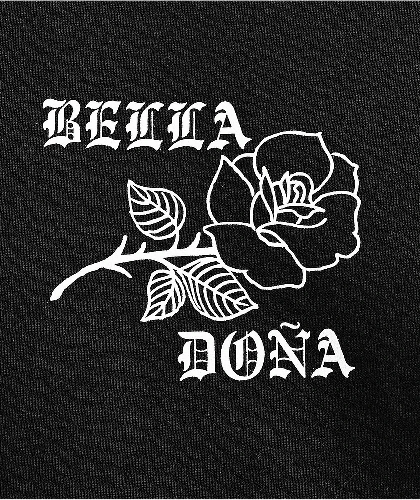 Bella Dona No Regrets Black T-Shirt