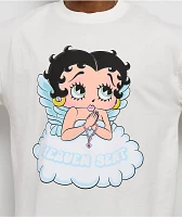 Bella Dona x Betty Boop Angel Betty White T-Shirt