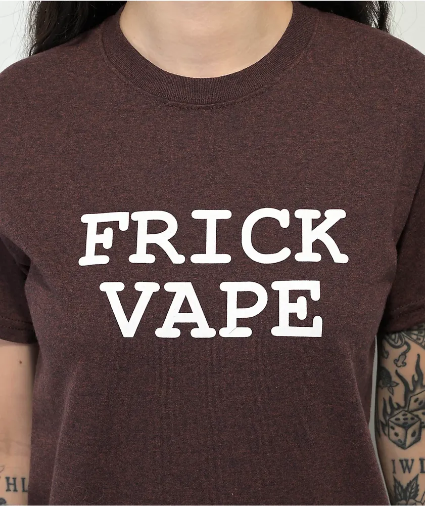 Benitez by Baylen Levine Frick Vape Brown T-Shirt