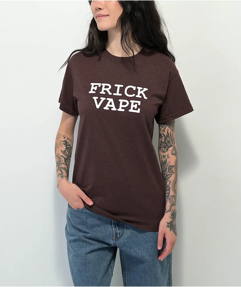 Benitez by Baylen Levine Frick Vape Brown T-Shirt