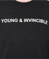 Benitez by Baylen Levine Young & Invincible Black T-Shirt