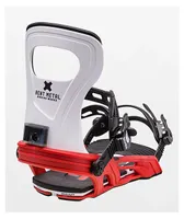 Bent Metal Bolt Red Snowboard Bindings 2024