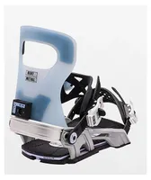 Bent Metal Logic Grey Snowboard Bindings 2024