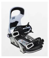 Bent Metal Logic Grey Snowboard Bindings 2024