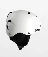 Bern Macon Classic White Snowboard Helmet