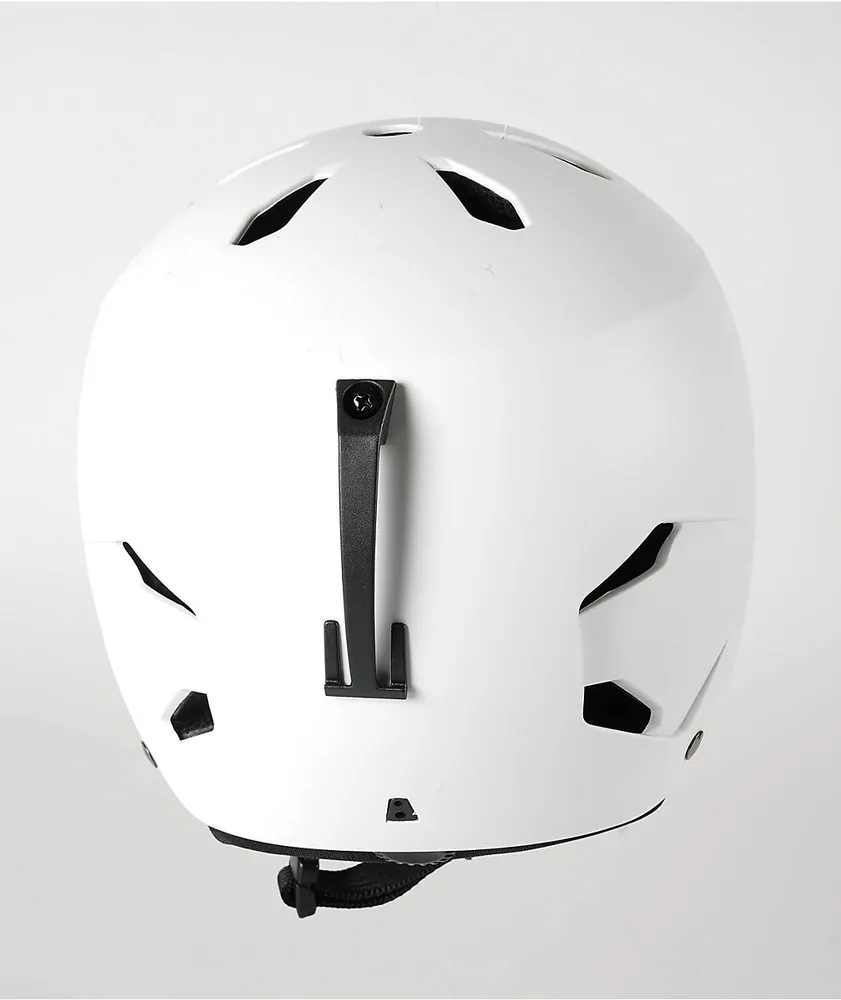 Bern Macon Classic White Snowboard Helmet