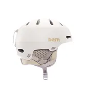 Bern Macon Classic White Snowboard Helmet