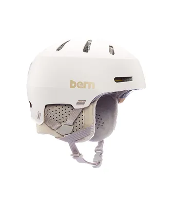 Bern Macon Classic White Snowboard Helmet