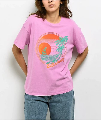 Billabong Bright New Day Pink T-Shirt