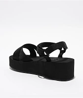 Billabong Kona Black Platform Sandals