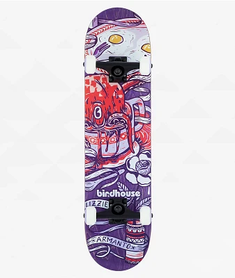 Birdhouse Armanto Favorites 7.75" Purple Skateboard Complete