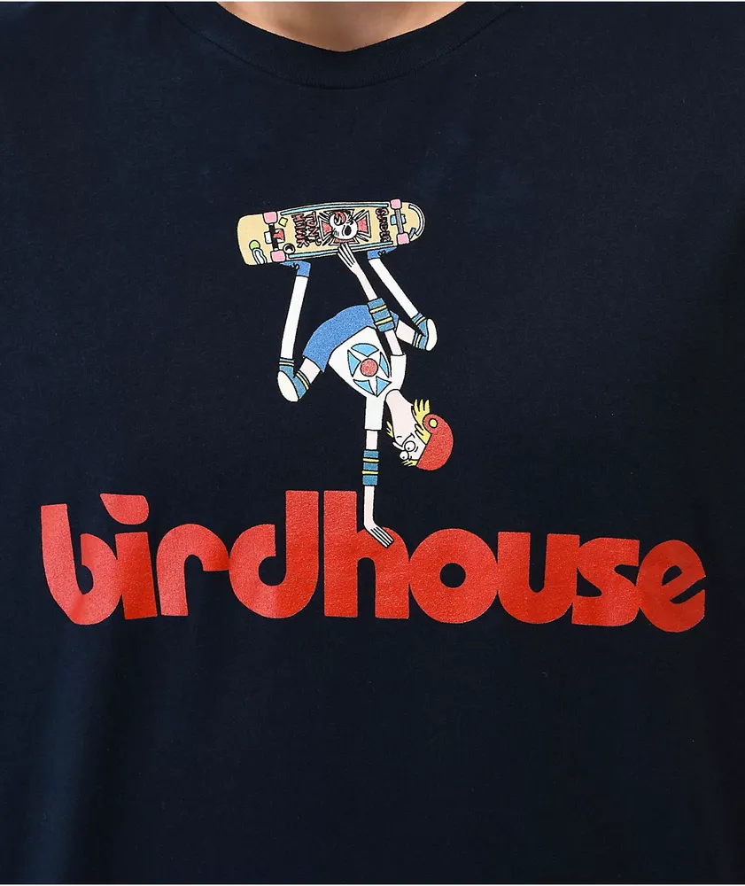 Birdhouse Retrospective Navy T-Shirt
