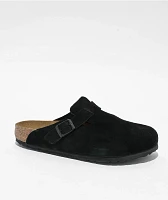 Birkenstock Boston Soft Footbed Black Clogs