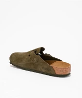 Birkenstock Boston Soft Footbed Thyme Clogs