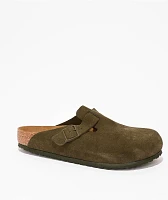 Birkenstock Boston Soft Footbed Thyme Clogs