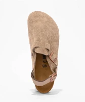 Birkenstock Tokio Soft Footbed Taupe Clogs